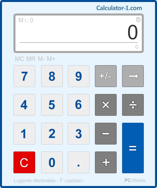 Calculadora En L Nea Con Factor Constante Uruguay Educa